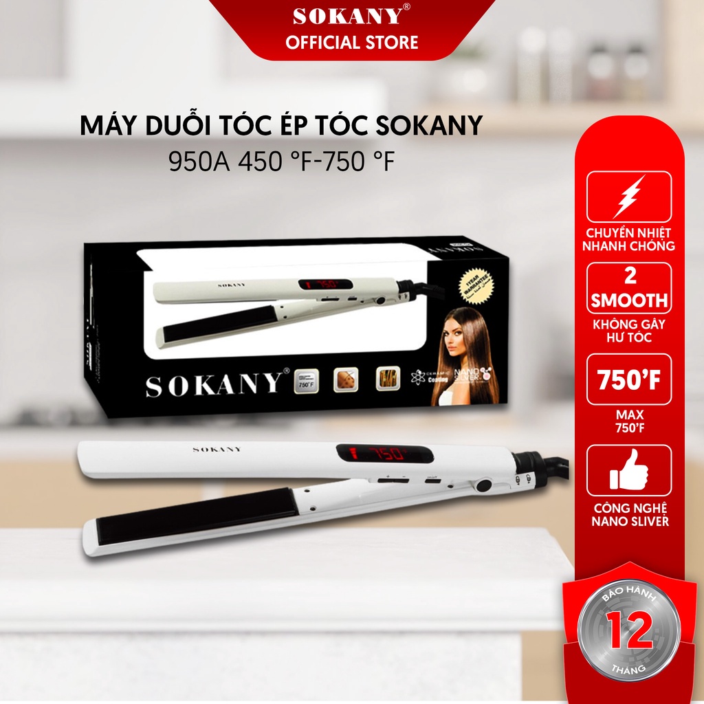 Máy duỗi tóc Sokany 950A