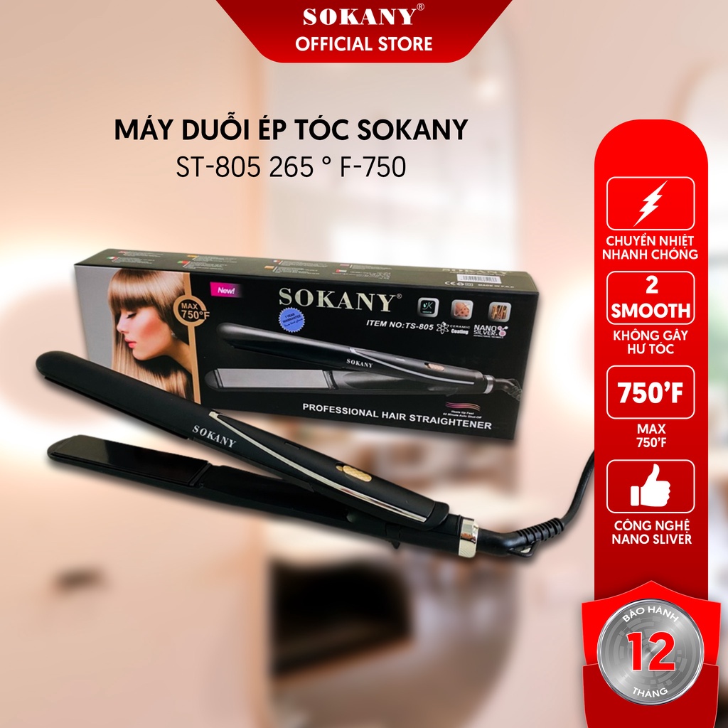 Máy duỗi tóc Sokany ST-805