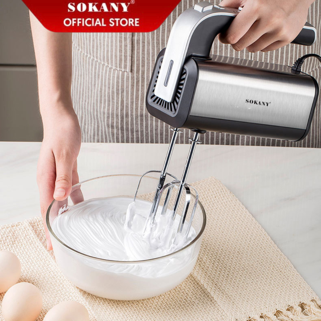 Máy đánh trứng, nhào bột SOKANY 6651