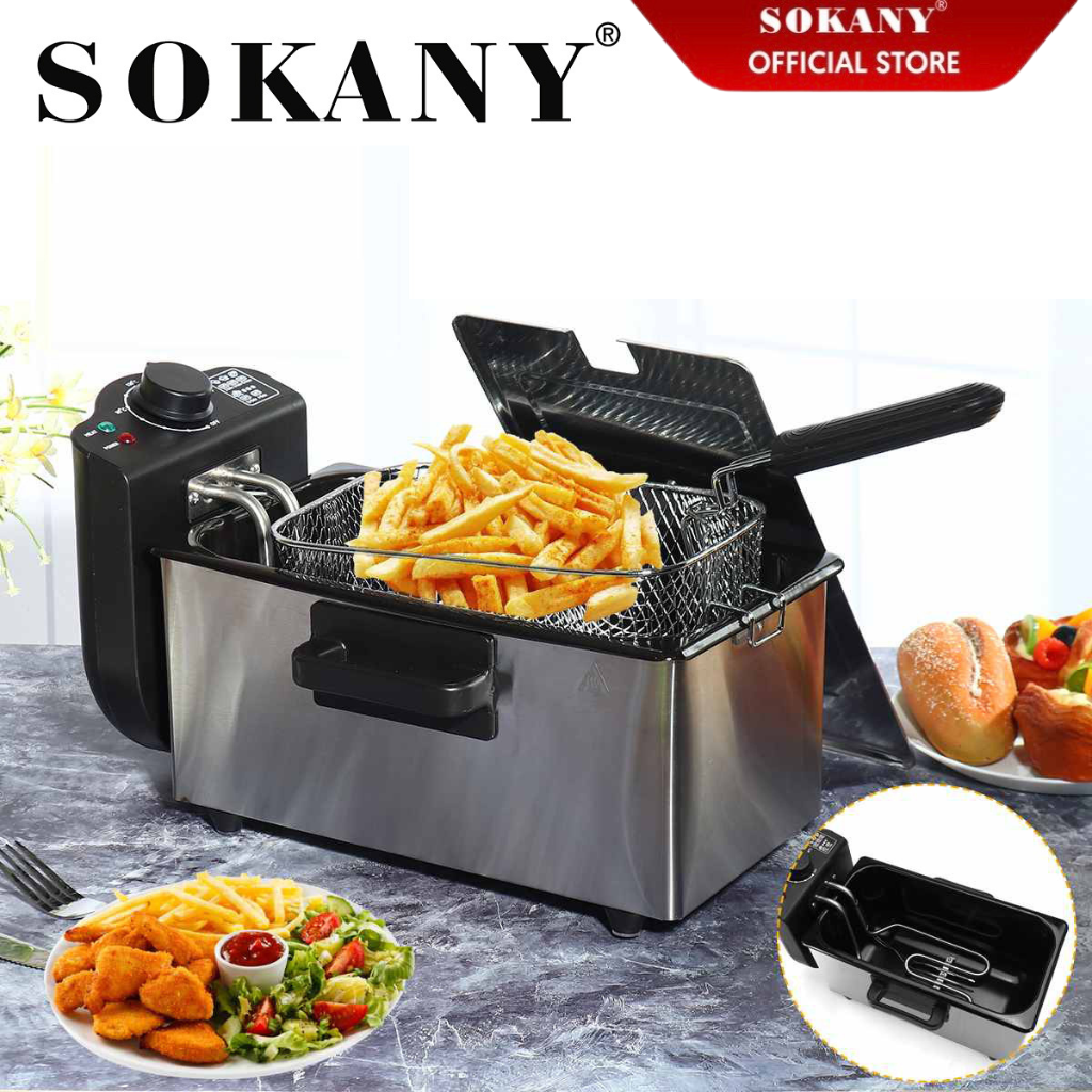 Nồi chiên đa năng Nồi chiên Deep Fryer SOKANY 800