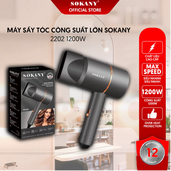 Máy sấy tóc Sokany 2202