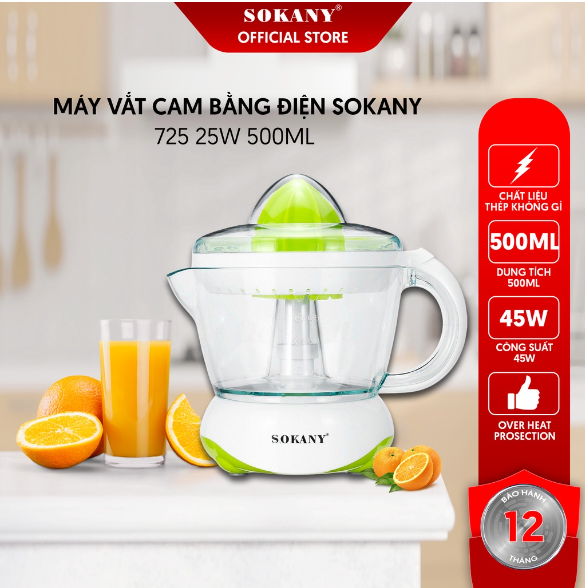 Máy vắt cam Sokany 725