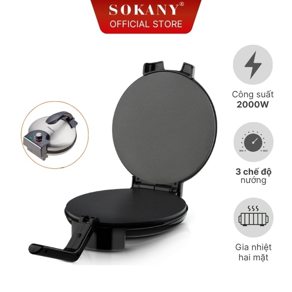 Máy làm bánh khuôn trơn đa năng Sokany KJ-507