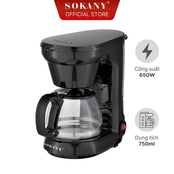 Máy pha cà phê nhỏ giọt tự động Sokany SKN-14106