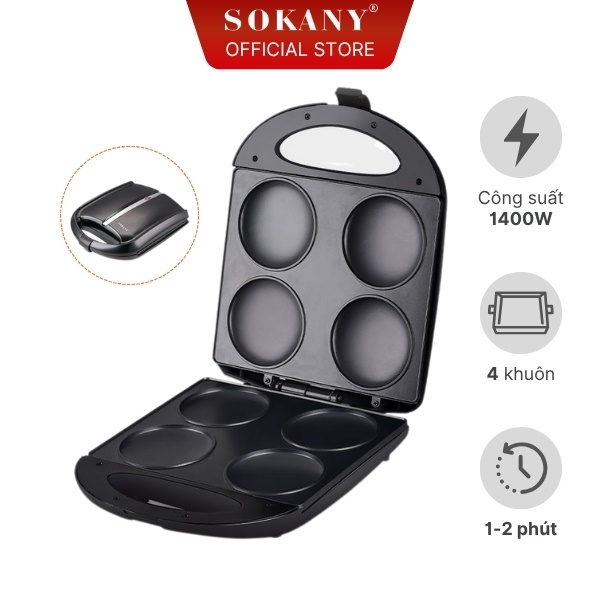 Máy nướng bánh SOKANY SK-822