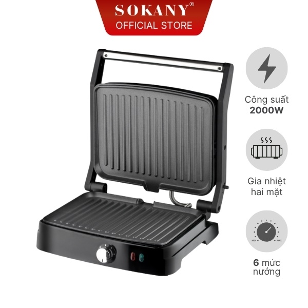 Máy nướng điện đa năng Sokany SK-204