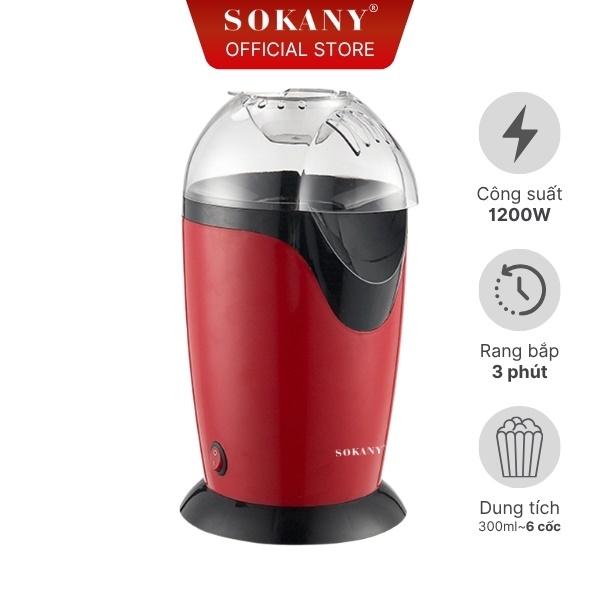 Máy làm bắp rang bơ mini Sokany RH-288