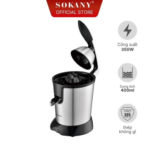 Máy ép cam Sokany 0,4 lít JE-651E