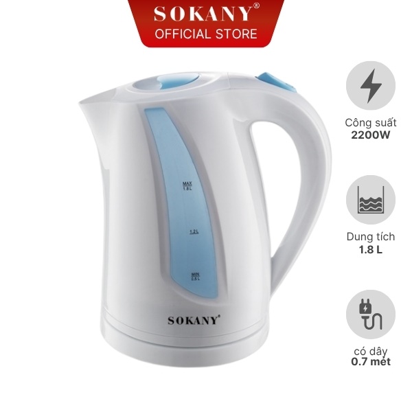 Ấm đun siêu tốc Sokany GP302