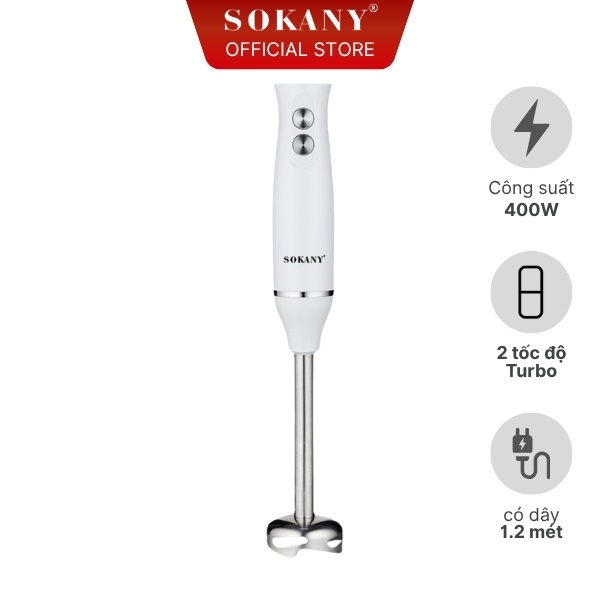 Máy xay cầm tay đa năng Sokany 400W WK-1707