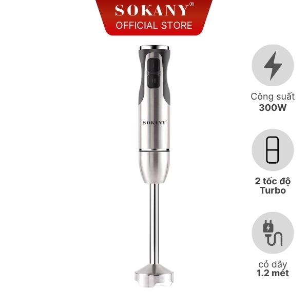 Máy xay cầm tay Sokany 300W SKN-8010A
