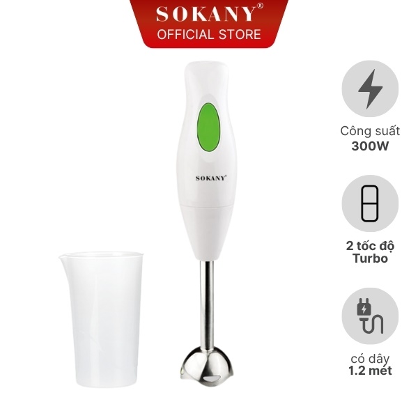Máy xay cầm tay Sokany 300W SK-1800