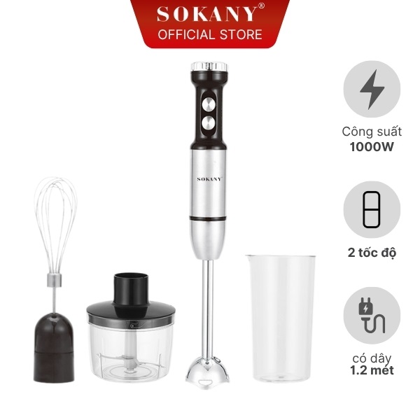 máy xay cầm tay sokany skn14015 1000w