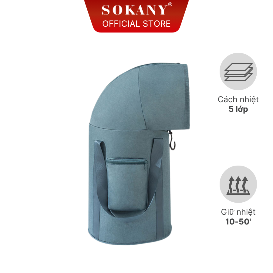 Túi vải ngâm chân thảo dược giữ nhiệt SKN-053