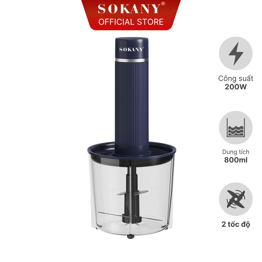 Máy xay thịt có dây Sokany SKN-013