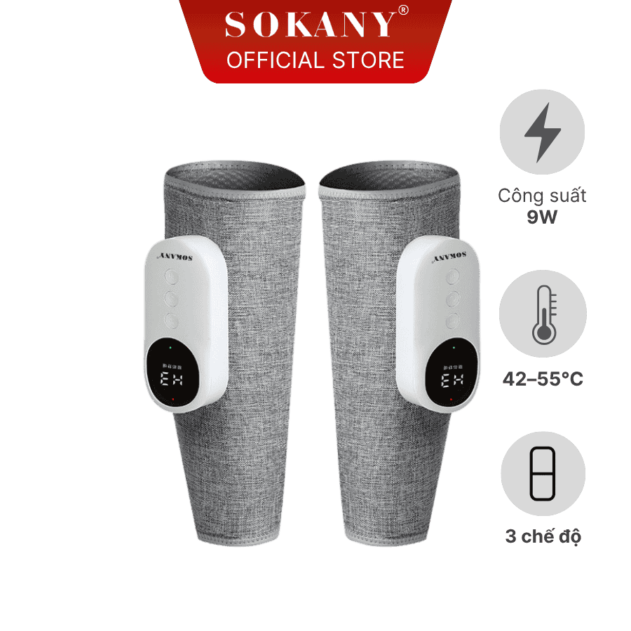 Cặp đai quấn massage bắp chân Sokany SKN-050