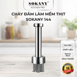 Chày đâm làm mềm thịt inox 304 máy làm mềm thịt chế biến thực phẩm tại nhà SOKANY 144