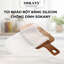 Túi Nhào Bột SOKANY Bằng Silicon Chống Dính Dụng Cụ Nhào Bột Ủ Bột Dạng Túi Tiện Lợi